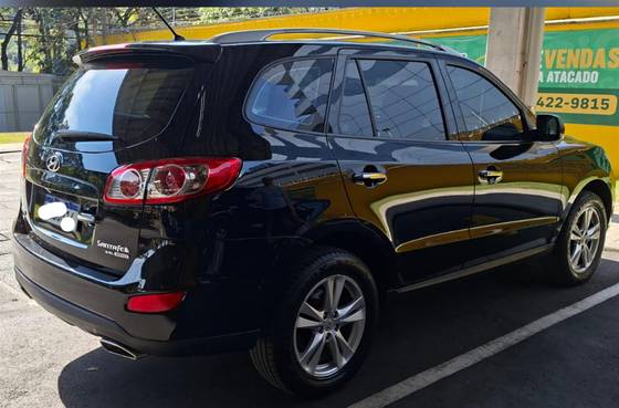 HYUNDAI SANTA FÉ 3.5 MPFI GLS V6 24V 285CV GASOLINA 4P AUTOMÁTICO HYUNDAI SANTA FÉ 3.5 MPFI GLS V6 24V 285CV GASOLINA 4P AUTOMÁTICO